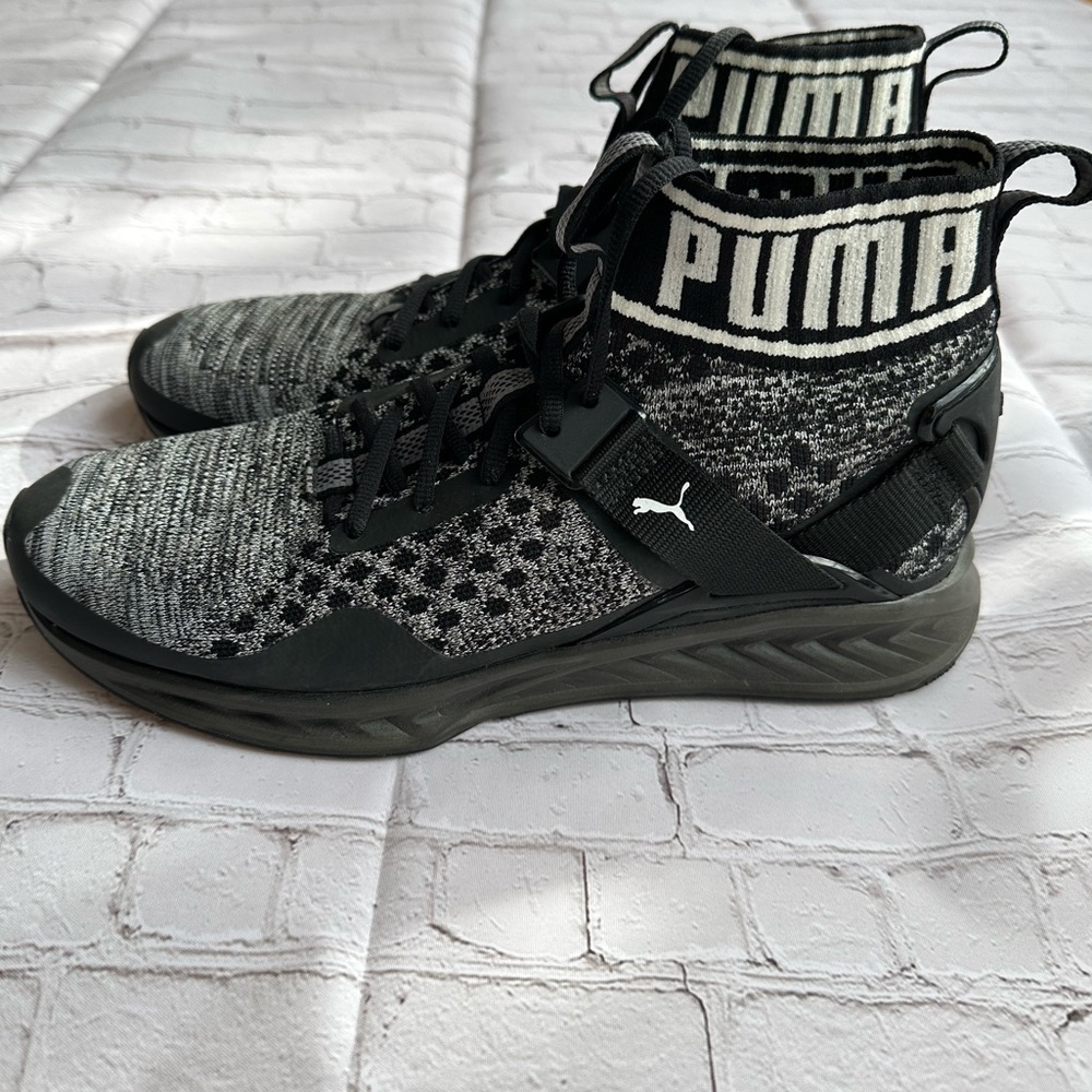 Puma Ignite Evoknit Hypernature 'Black Gum' Sneakers || Men’s size 9.5